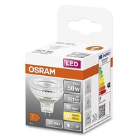 Osram LED MR16 Glas Reflektor Lampe 8W = 50W GU5,3 12V 621Lm Warmweiß 2700K 36°