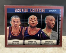 Topps 2000-01 Tip-Off Season Leaders Assists #136 Kidd Van Exel Cassell
