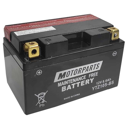 JMT Gel Batterie YTZ10S – Für Yamaha MT-09 Tracer (2015-2017) – 12V, 8,6Ah, Wartungsfrei & Startklar