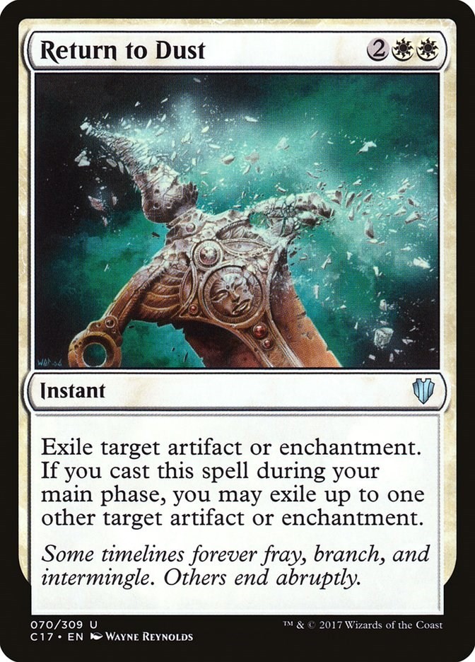 Return to Dust Commander 2017 MTG 70 NM