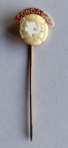 Vintage Concacaf America Carribean Football Federation Association pin badge