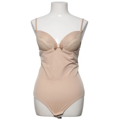 Aubade, Body, Größe: 75B, Beige, Elasthan/Polyamid, Gepunktet, Damen #dPd