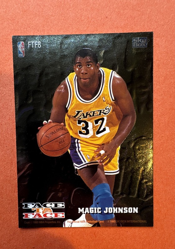 1993-94 NBA Hoops - Face to Face Magic Johnson, Walt Williams #FTF8