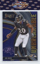 2020 Panini Select #U15 Ed Reed Unbreakable