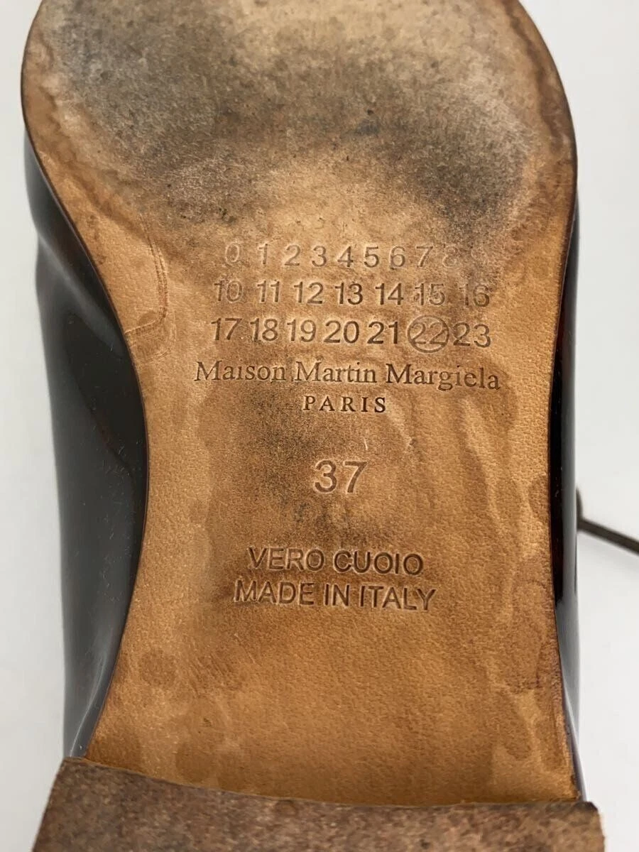 MAISON MARGIELA Scarpa elegante Maison Martin Margiela 37 smaltata conchiglia tartaruga usata