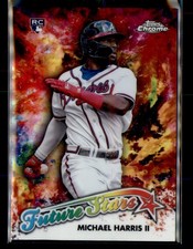 2023 Topps Chrome Logofractor Edition #FS-5 Michael Harris II Future Stars