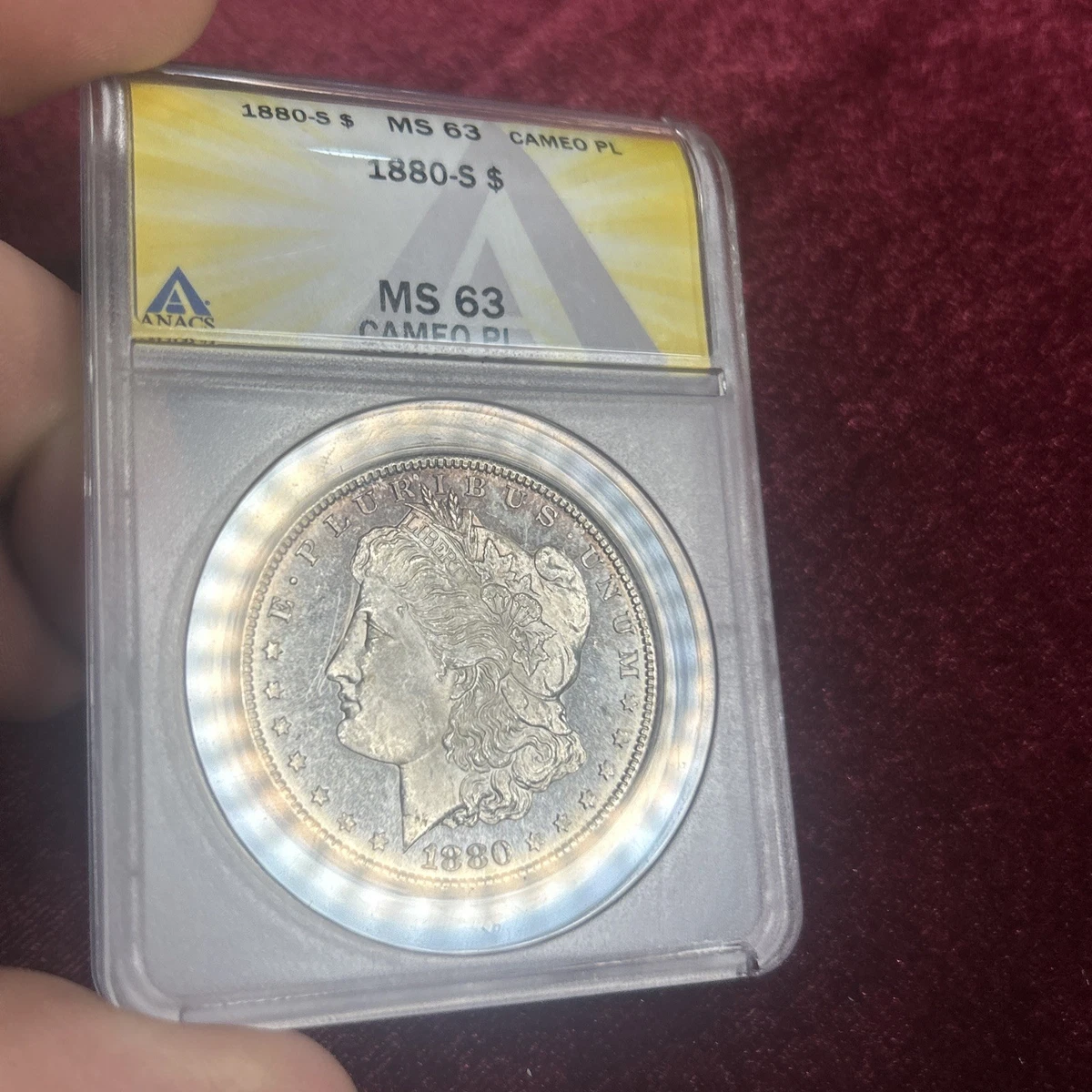 MS 63 Graded 1880 Year Morgan US Dollars (1878-1921) for sale | eBay