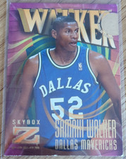Samaki Walker NBA Card - Rookie RC - Skybox Z Force 1997/98 - Trading Card #164