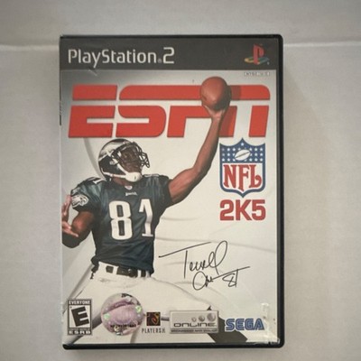 SEGA ESPN NFL 2K5 PlayStation 2 2004 E Rated Multiplayer American Football