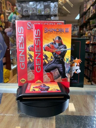 Shinobi III: Return of the Ninja Master (Sega Genesis, Vintage Video Games) COMP