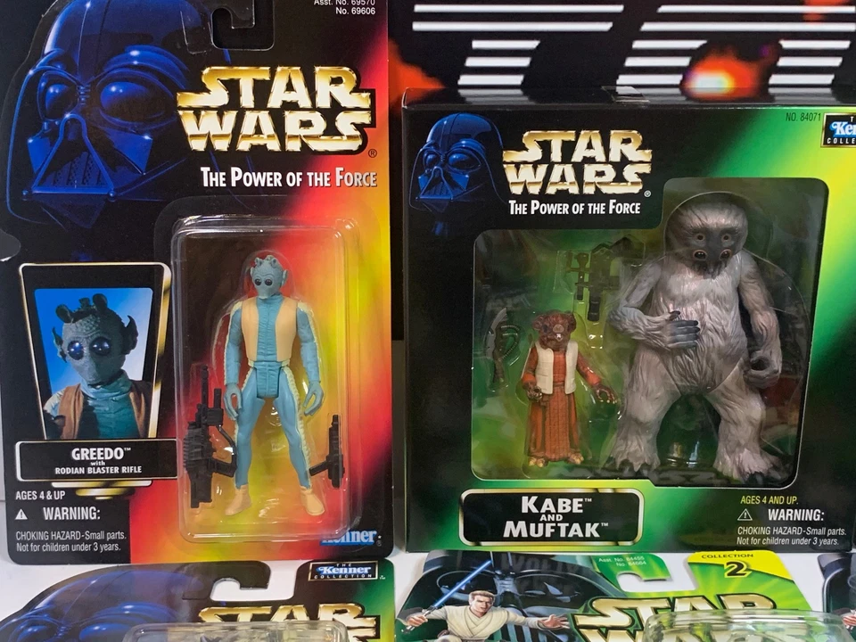 LOTE de pulsos cantina HASBRO Star Wars POTF2 POTJ x 9 (BoShek, Kabe, Muftak) ¡MIRA!! Foto 2 de 4