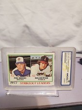 1978 Topps - League Leaders Nolan Ryan, Phil Niekro #206
