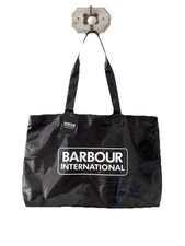 BNWT Ladies Barbour International Large High Shine Tote Bag, Sample, Tagged