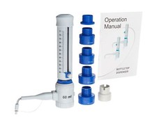 United Scientific BTDR-5, Bottle Top Dispenser (5-60ml) | Chemical Compatible...