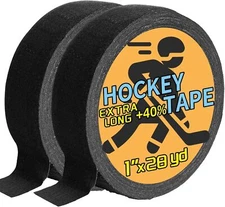 2 Rolls Hockey Tape, Multipurpose Cloth Tape Goon Grip Tape for Lacrosse Stick, 