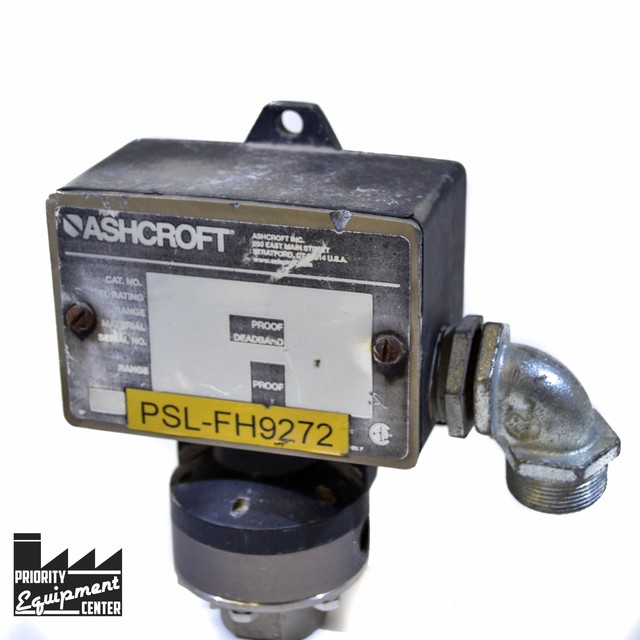 Ashcroft Pressure Switch B424b X06 With Diaphragm Seal for sale online