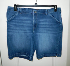 Women's Lee Medium Wash Denim Shorts Size 18