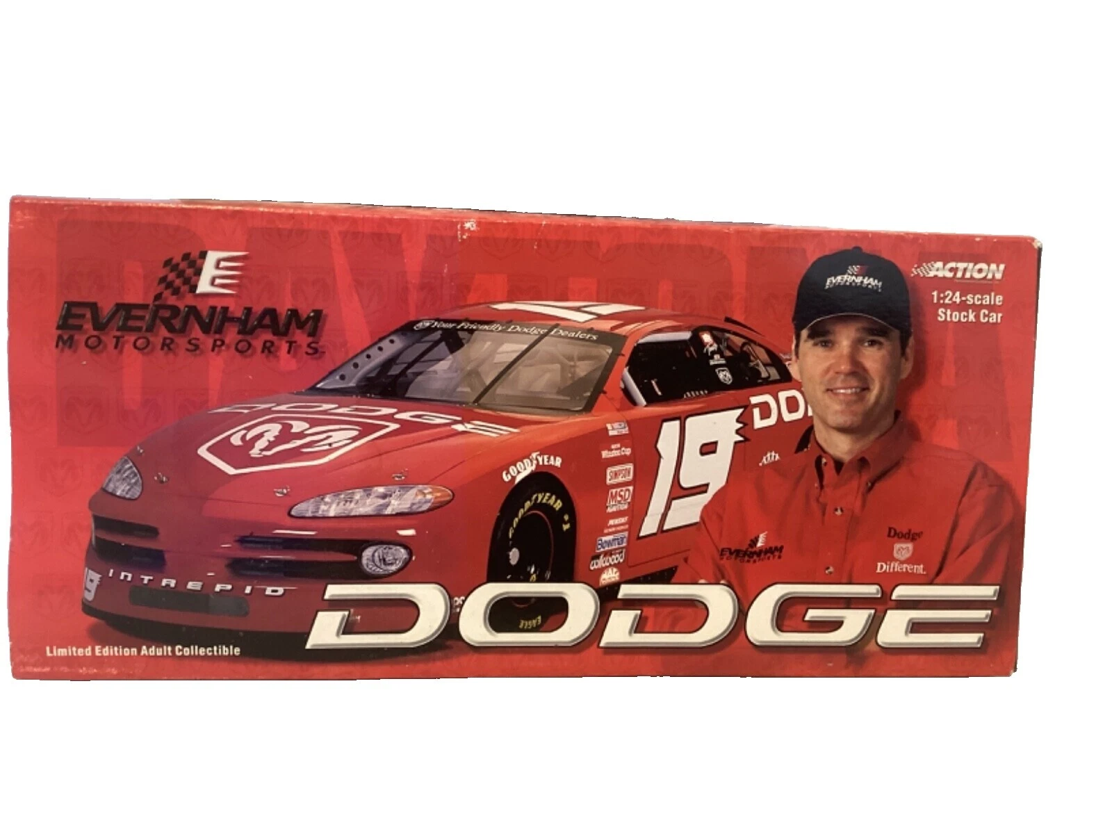 Dodge autos de carrera Diecast 2000 año del vehículo