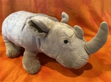 Disney Worldwide Conservation Fund White Rhino Plush Stuffed Animal 17" Wildlife