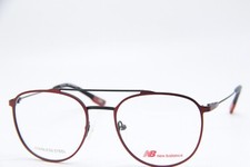 NEW NEW BALANCE NB 4118-2 RED BLACK AUTHENTIC EYEGLASSES 53-19