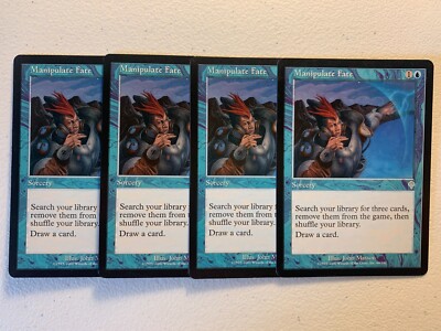 MTG 4x Manipulate Fate Invasion Legacy Magic the Gathering Card x4 NM | eBay