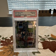 2023 Panini Spectra - Building Blocks Meta Prizm #BBL-1 Will Levis /25 PSA 8