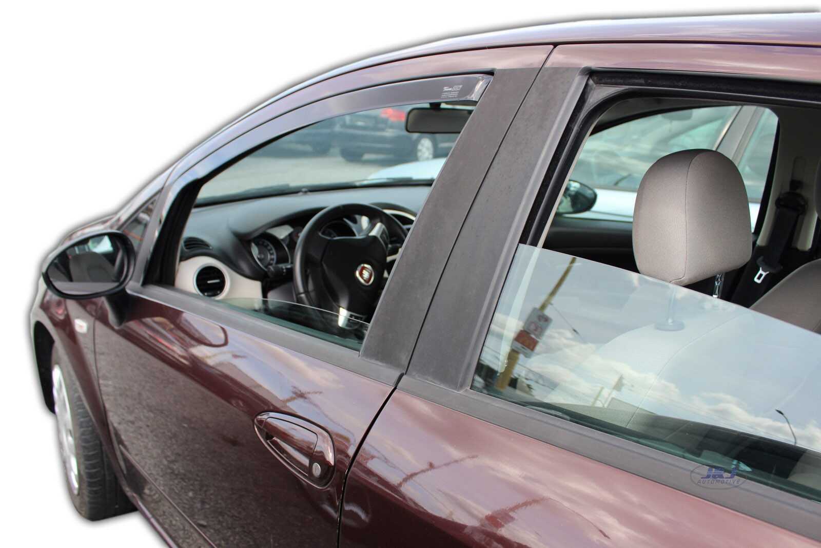 Déflecteurs d'air HEKO pour Fiat Linea 4 portes de 2007 à 2015