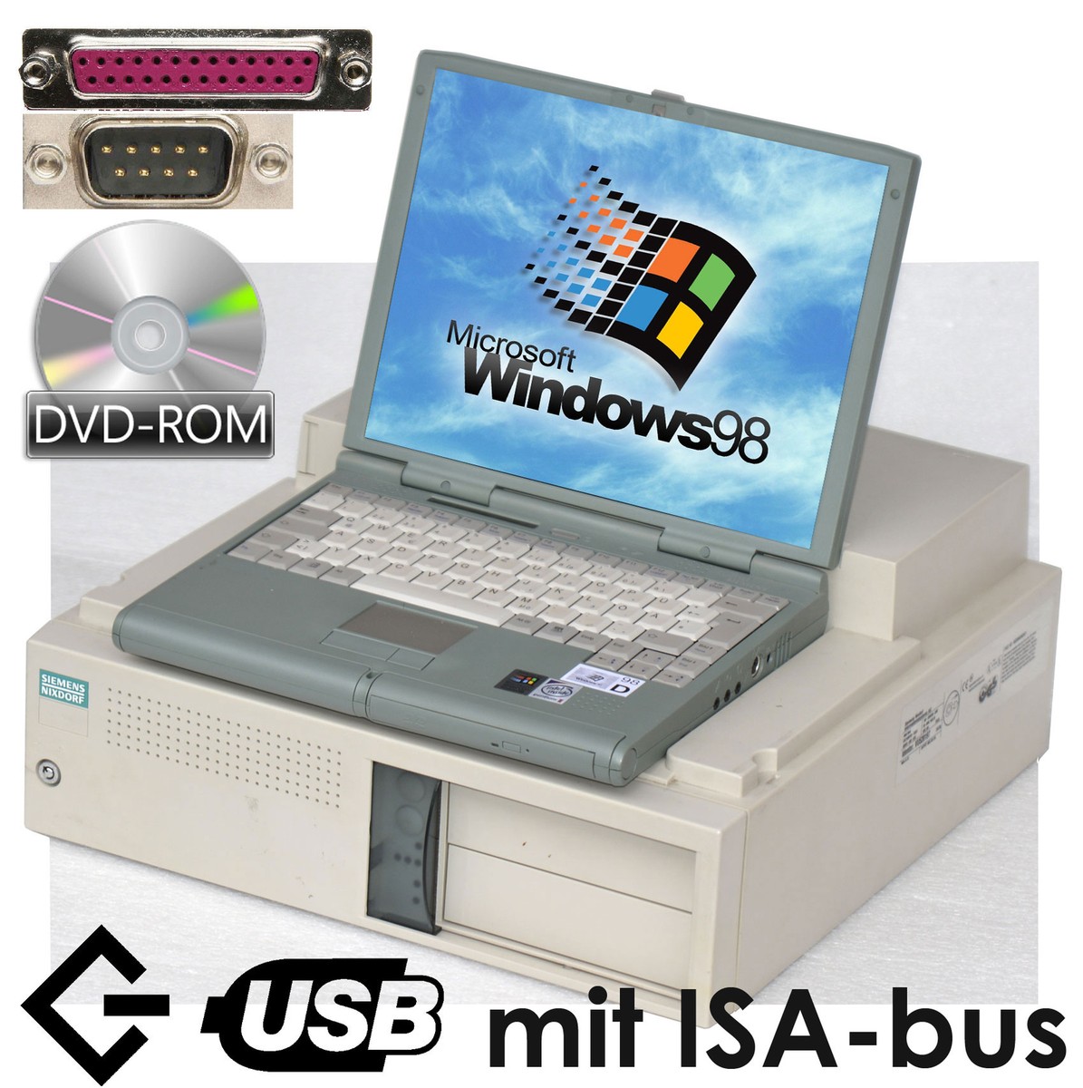 Computer Notebook Mobile 510 RS-232 LPT Docking 2x ISA Long Computer Notebook Mobile 510 RS-232 LPT Docking 2x ISA Long