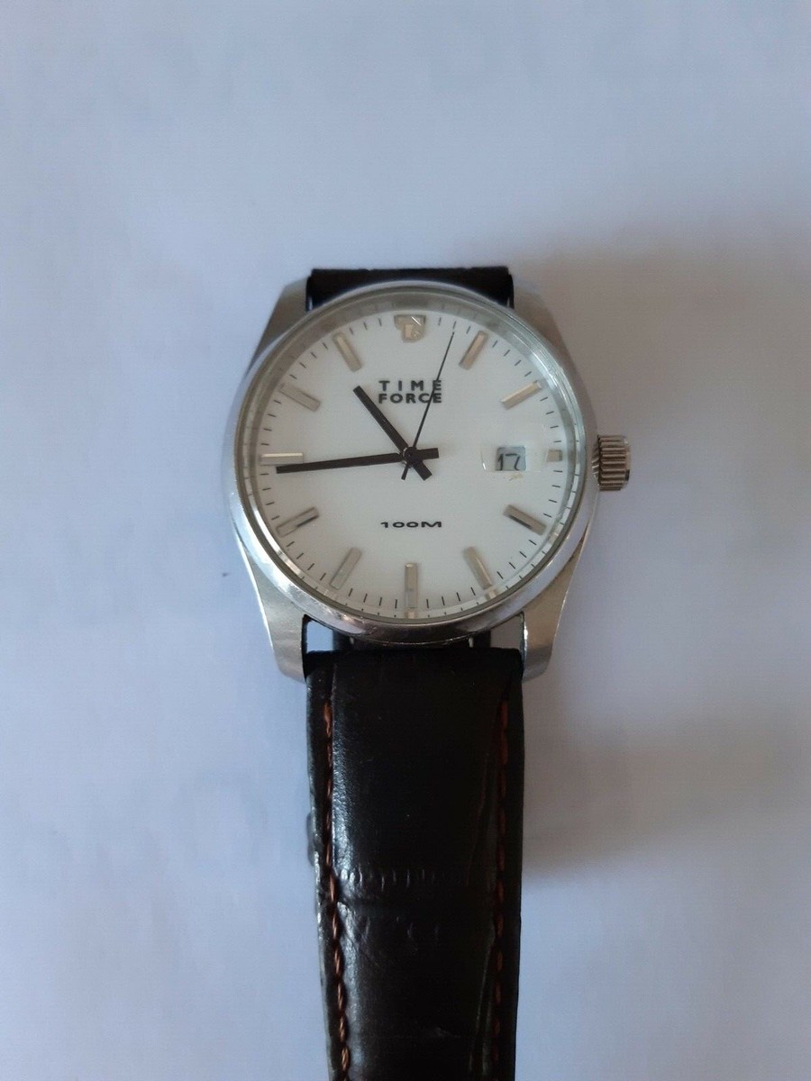 OROLOGIO TIME FORCE acciaio, FUNZIONANTE collezione privata