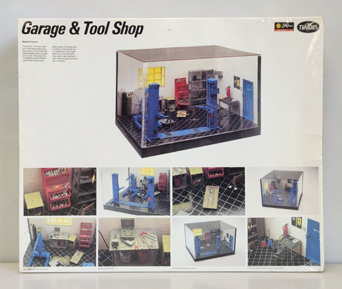 Testors Modelling Tools 1987 Testors Fujimi Garage & Tool Shop 1/24 Plastic Model Kit 430, New ...
