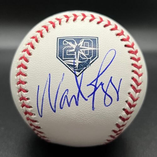 Wade Boggs Autographed Rays 20th Anniversary Baseball Red Sox HOF JSA COA - Picture 1 of 2