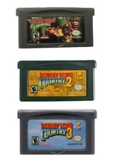 Donkey Kong Country 1 2 3 All Version USA Cartridge Super Game For Nintendo