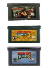 Donkey Kong Country 1 2 3 All Version Snes USA Cartridge Super Game For Nintendo