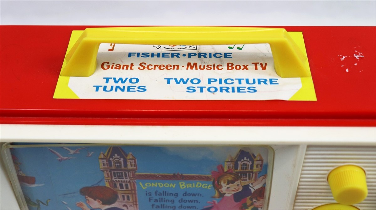 VINTAGE 1960s Fisher Price Two Tune TV | eBay VINTAGE 1960s Fisher Price Two Tune TV | eBay