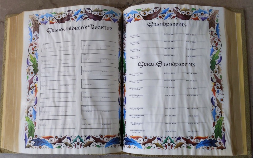 Heirloom Holy Bible, Illustrated KJV, Master Reference Edition, Red ...