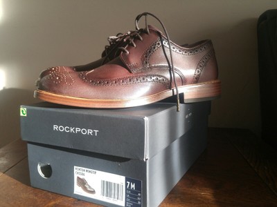 rockport wingtip brogues