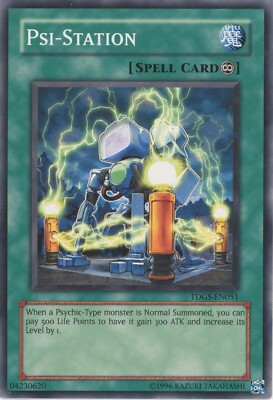 Yugioh Psi -Station TDGS-EN051 Common LP x3 Play Set