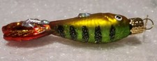 2019 - FISHING LURE - OLD WORLD CHRISTMAS - BLOWN GLASS ORNAMENT