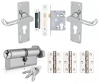 Victorian Scroll Euro handle-HMO Pack with Euro Lock Case,Cylinder and 3" Hinges