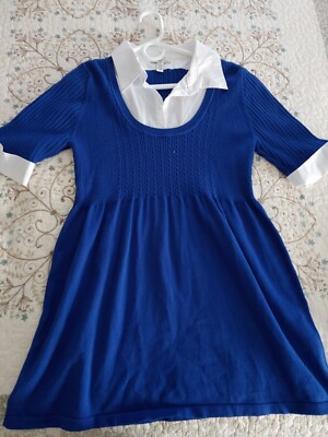 princess polly baby blue dress Anna-Kaci Women's Casual Adjustable Strap Short Denim Pinafore Bib Ove main image 0
