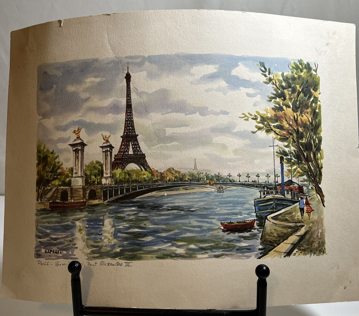 最終決算 RAPHAEL Alexandre Pont Eiffel, Paris-Tour Print: TOUSSAINT その他