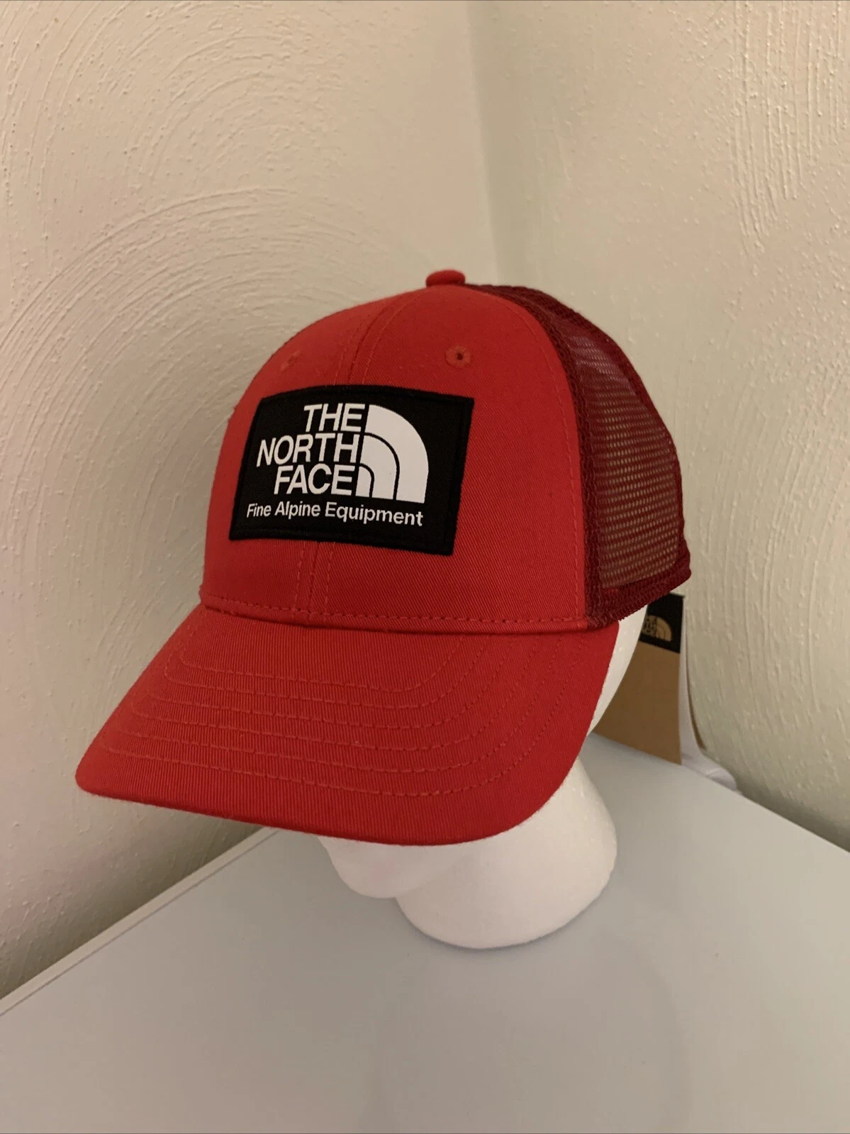 The North Face Kids Mudder Trucker Hat TNFRED/CORDOVAN Baseball Sport Cap OS New