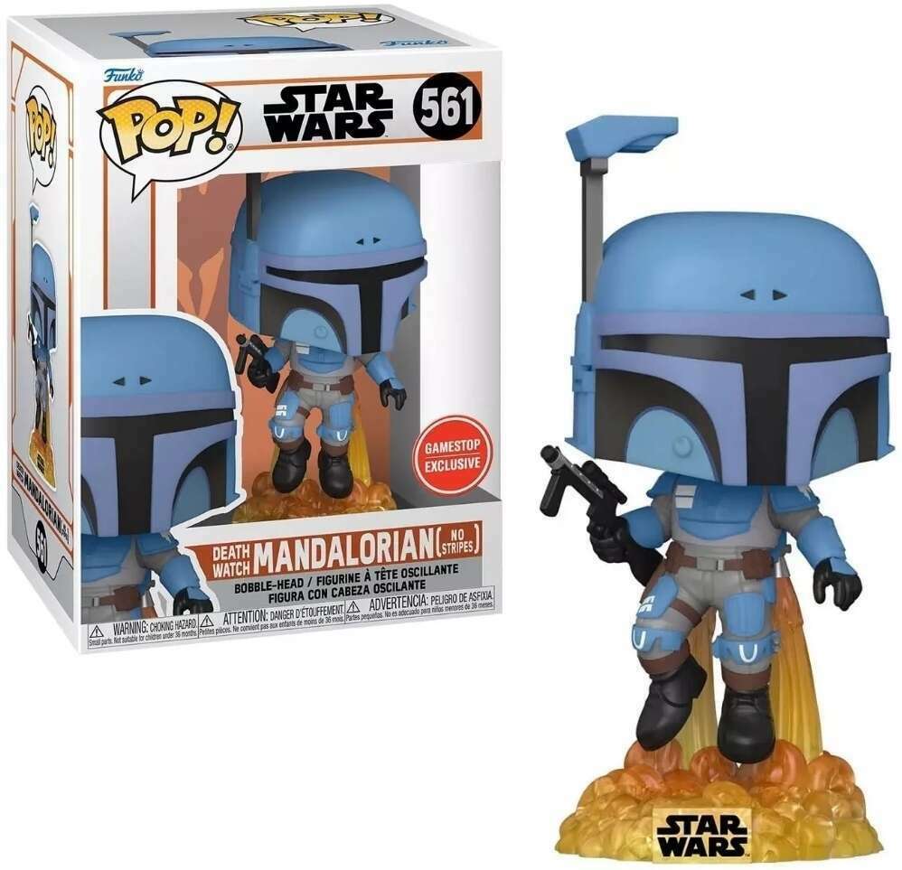 Funko Pop! Star Wars 561 Death Watch Mandalorian No Stipes 