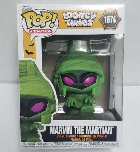 MARVIN THE MARTIAN - Mummy Looney Tunes Funko POP! Animation #1674 Vinyl Figure