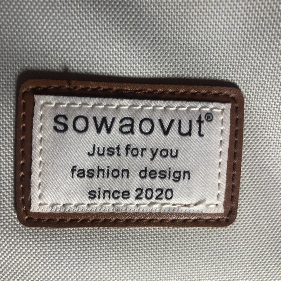 Bolso/Mochilas Sowaovut (2) Rosa y Azul. Puerto USB en el lado de la bolsa. Nunca usado Foto 3 de 4