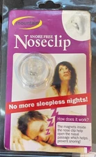 Silicone Magnetic Anti Snore Stop Snoring Nose Clip Sleep Tray Sleeping Aid 1Pcs