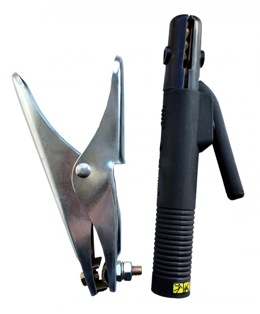 Arc MMA Welding Electrode Rod Holder and Earth Clamp 400 Amp Kit for