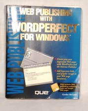Web Publishing With Wordperfect for Windows/Book and...