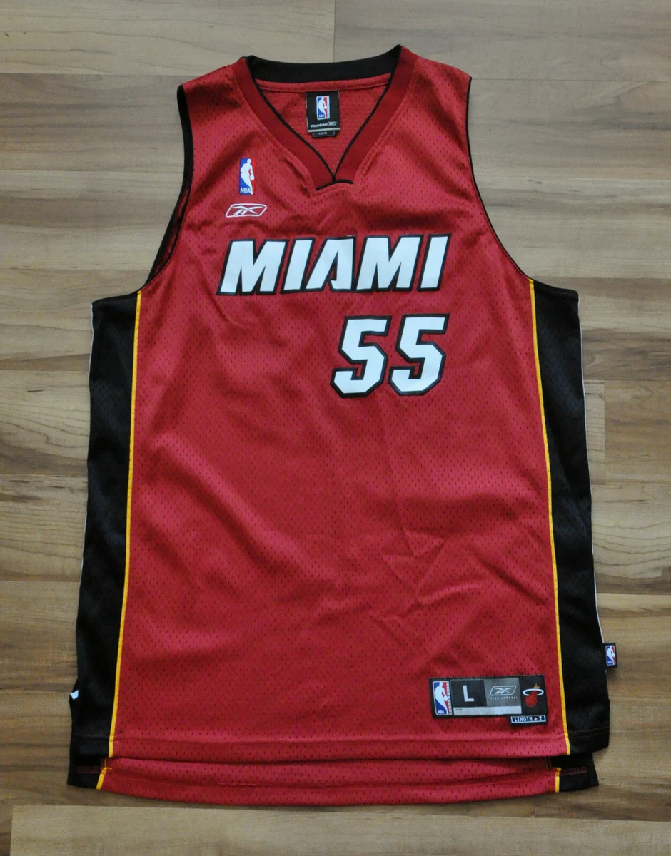 JASON WILLIAMS MIAMI HEAT REEBOK JERSEY ALT SWINGMAN RED SEWN MEN LARGE RARE