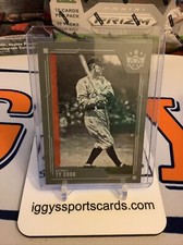 Ty Cobb Gray Frame Parallel - 2022 Panini Diamond Kings Baseball